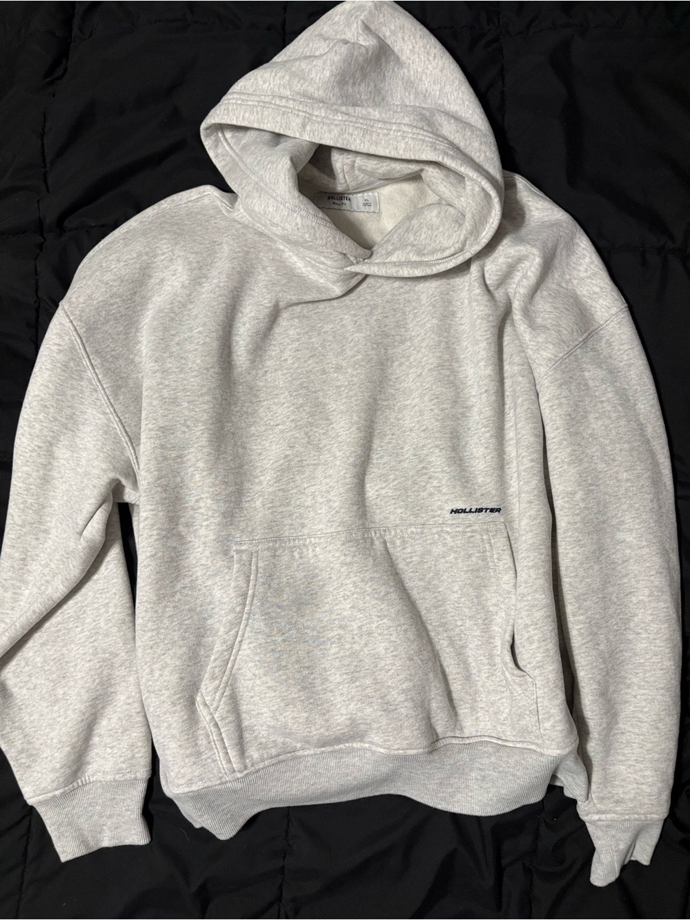 Hollister Heather Gray Pullover Hoodie